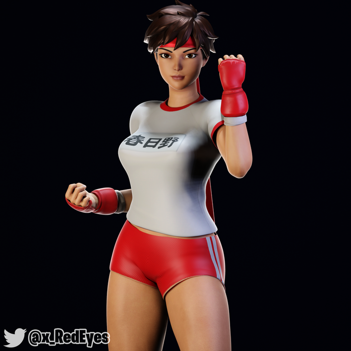 Smutbase • Sakura Kasugano Fortnite Style