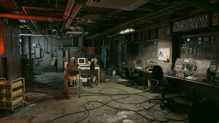 Open3DLab • Resident Evil 4 Remake - Industrial Room