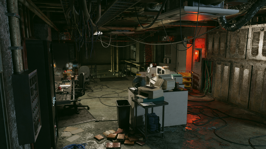 Open3DLab • Resident Evil 4 Remake - Industrial Room