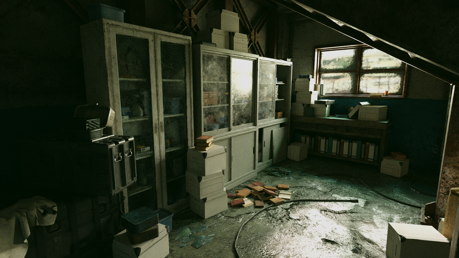 Open3DLab • Resident Evil 4 Remake - Industrial Room