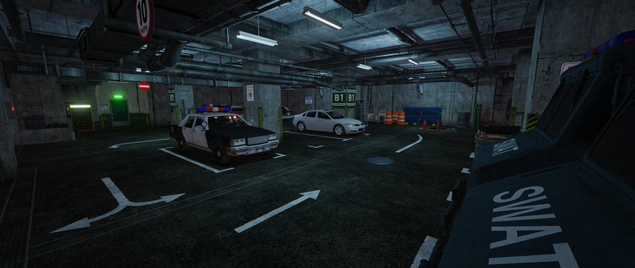 Resident Evil 2 - RPD Parking Lot