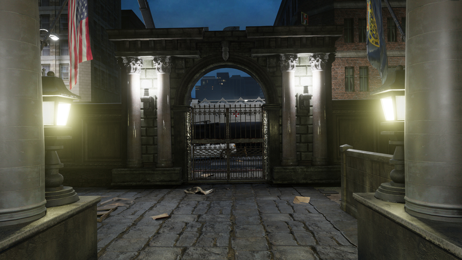 Resident Evil - Raccoon police Department building