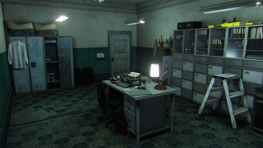 Open3DLab • Resident Evil 2 RPD Dark Room