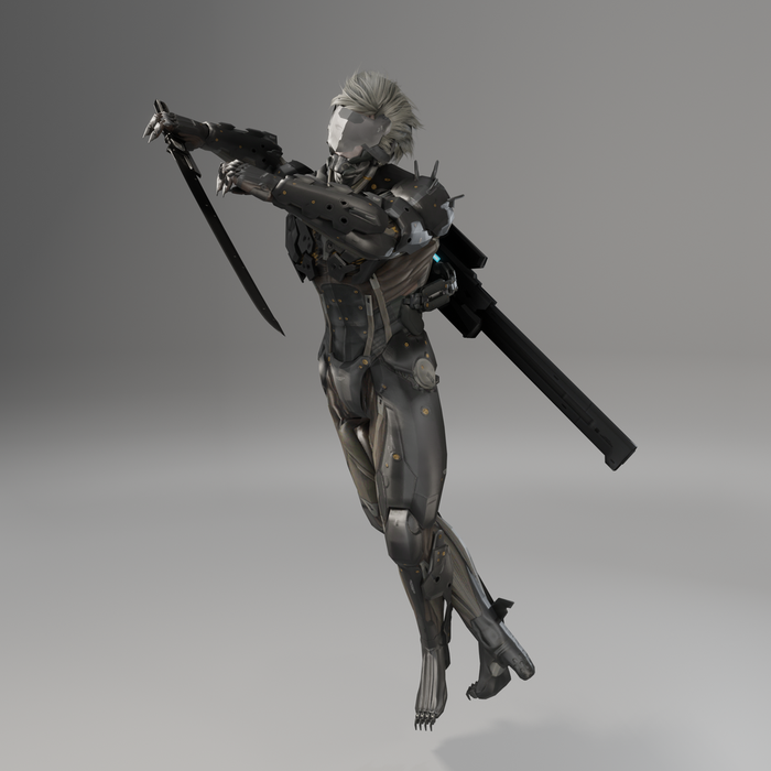 Metal Gear Rising Revengeance 3D Character Models — Too Much Gaming