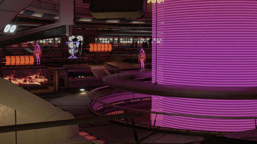 Open3DLab Mass Effect 2 Omega Afterlife Upper