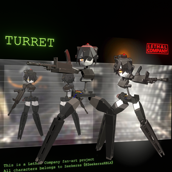 Open3dlab • Turret (lethal Company)