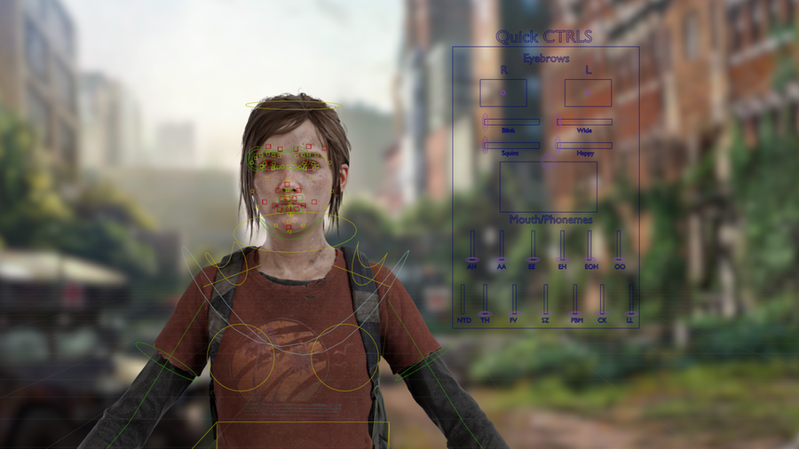 Ellie Last Of Us Full Rigged Ready | 3D model