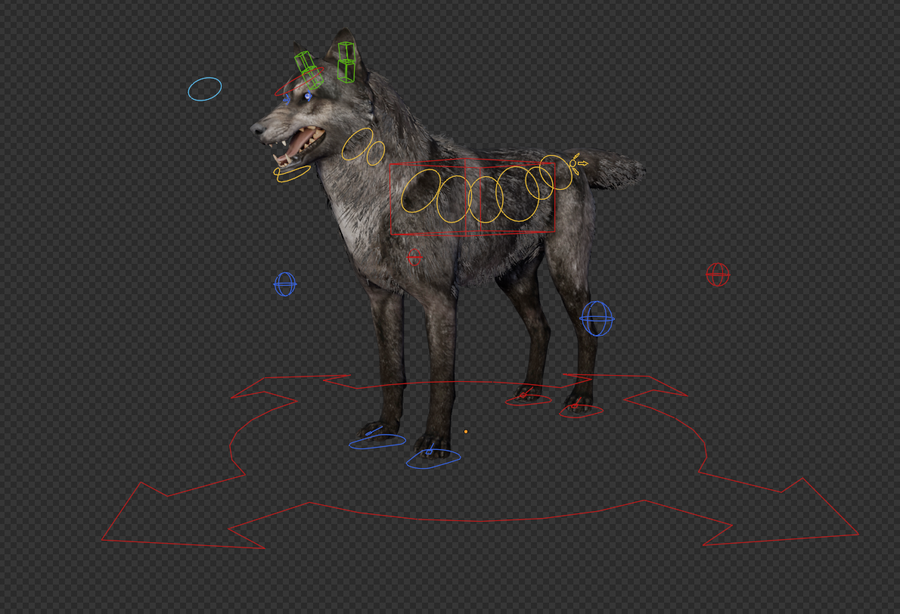 Open3DLab • Ghost's Wolf (COD GHOSTS)