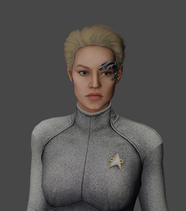 Open3DLab • Star Trek - Seven of Nine