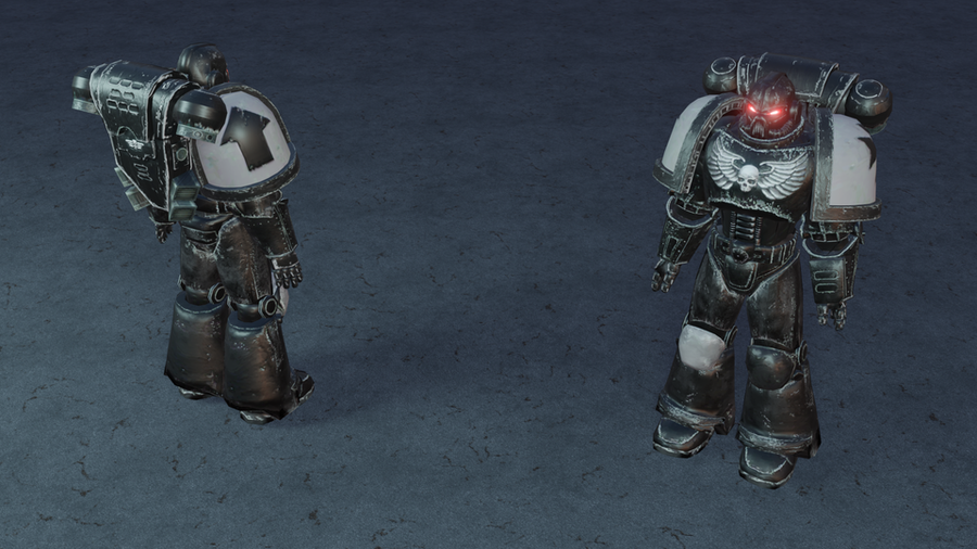 Open3DLab • Warhammer 40K Black Templars Marine