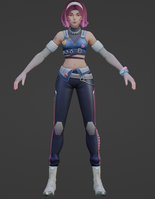 Open3DLab • D.VA ANTIFRAGILE SKIN (OVERWATCH 2)