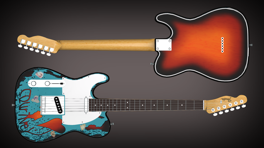 SFM - Kurt Cobain Fender Telecaster