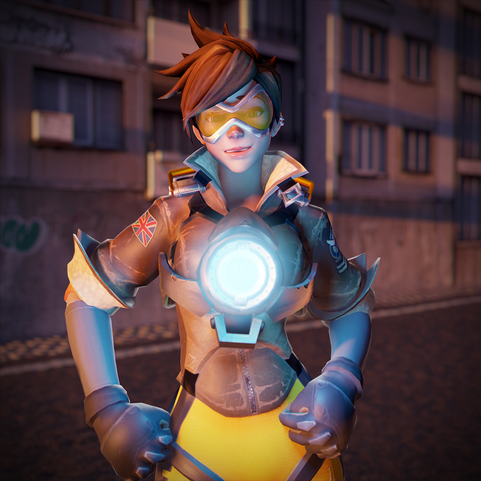 overwatch - tracer (2) - 3D model by jamoo106 (@jamoo106) [2acae81]