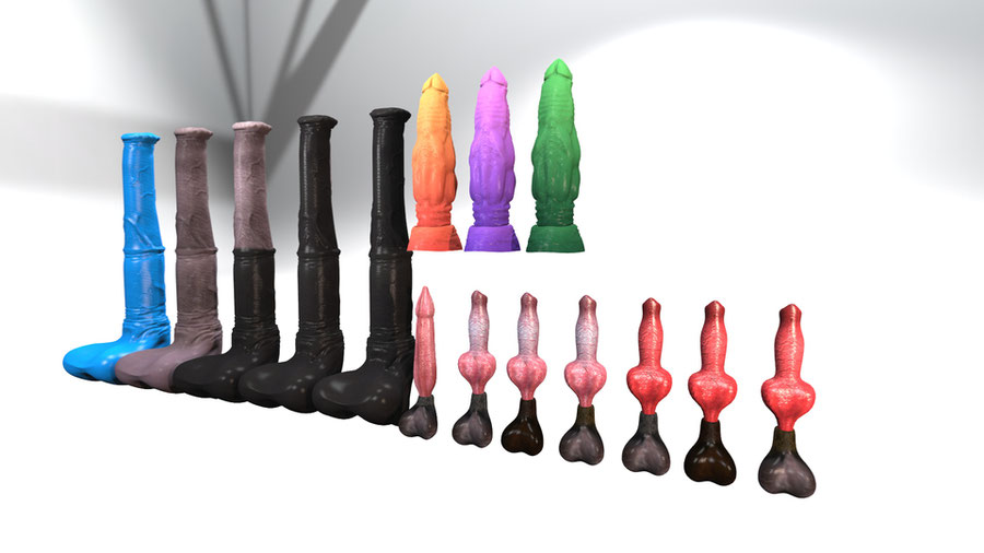 SFMLab Barbell Non human dildo Pack