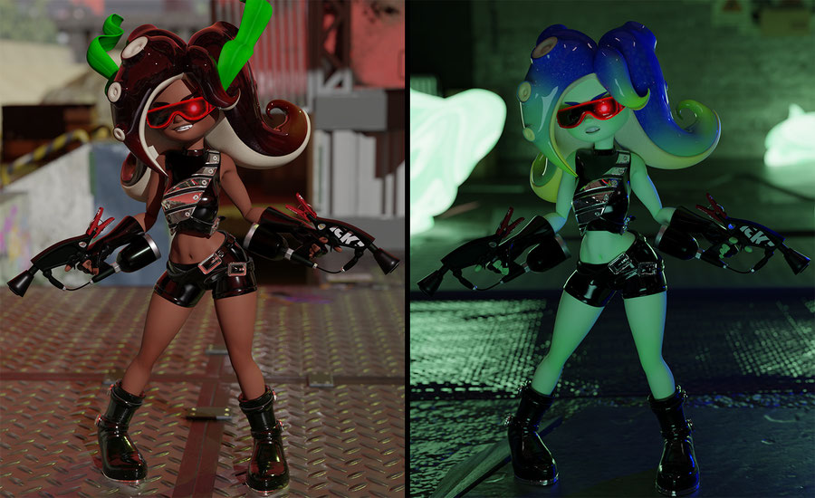 SmutBase • Rival Octoling (Splatoon 1, 2 & 3)
