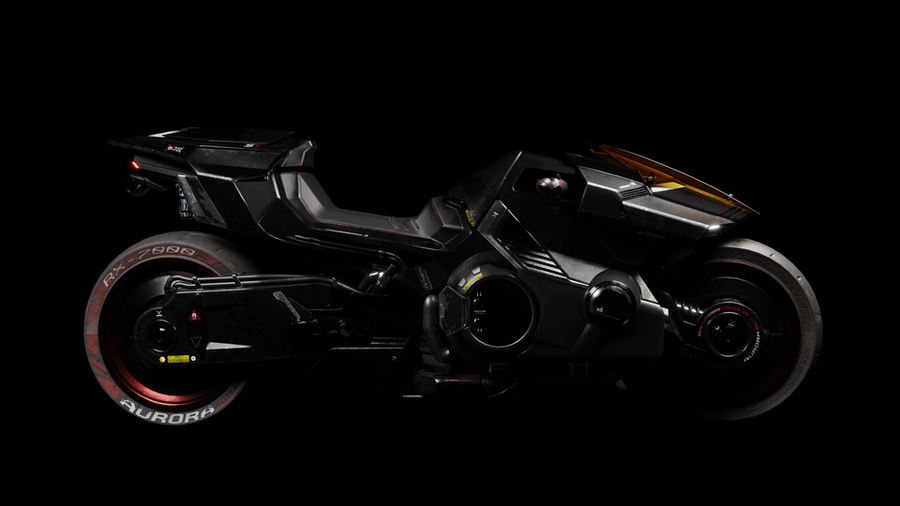 Open3DLab Cyberpunk 2077 Sportsbikes   Yaiba Kusanagi Preview Thumb.detail 