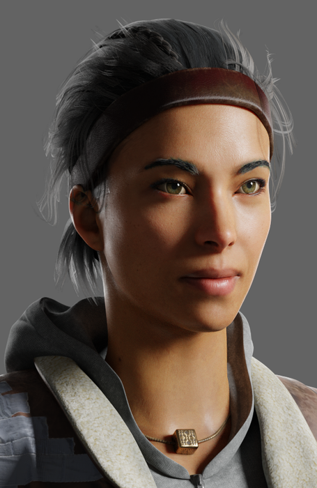 Alyx Vance - Half-Life character 3d model - CadNav