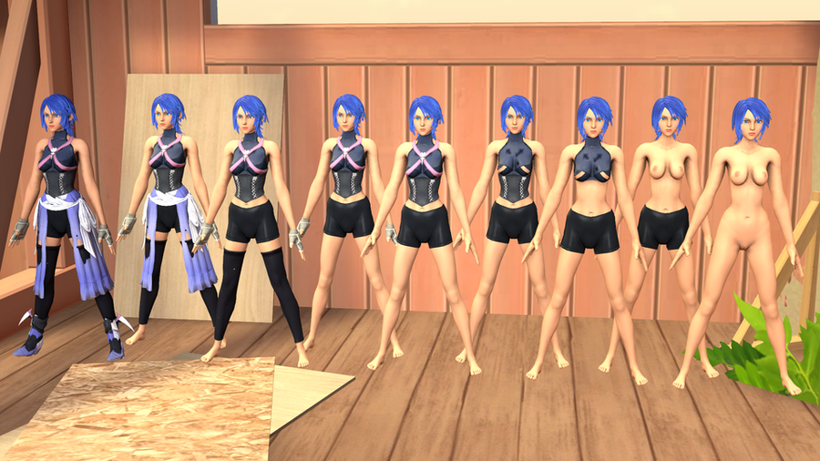 Aqua NSFW (Kingdom Hearts 3)