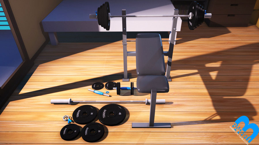 SFMLab • Barbells’ Barbell Prop Pack V1.1