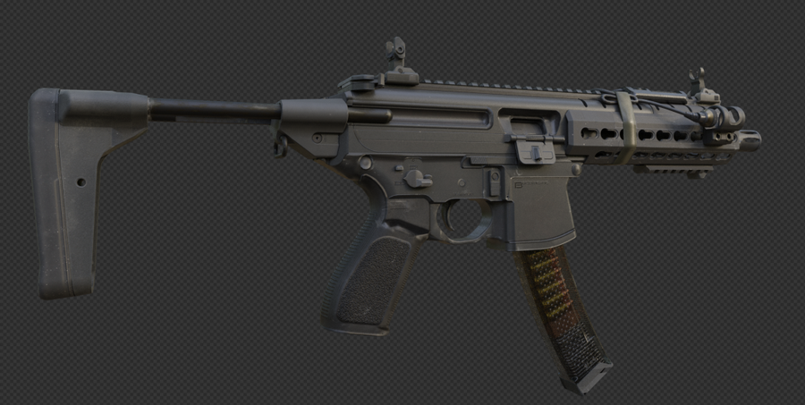 Open3DLab • MW2 2022 Weapons asset library