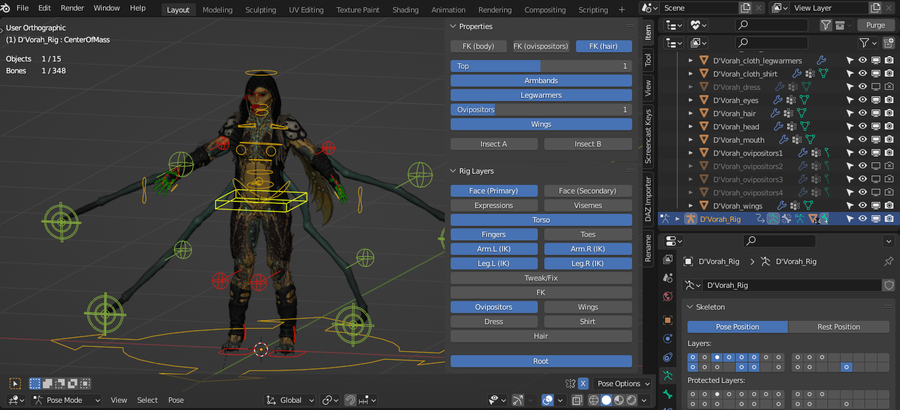 D'Vorah MK11 (v1.1)
