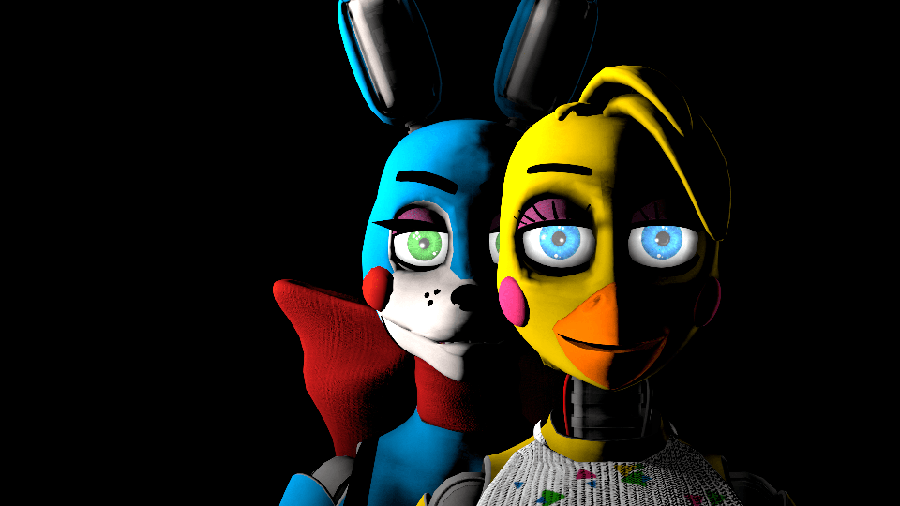 [WIP]Dismbowll's FNAF Girls with Viewtargets for SFM 0.0.5