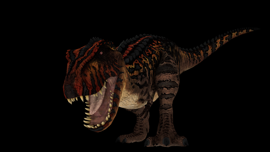 T-Rex 3D Print from the Game Primal Carnage …