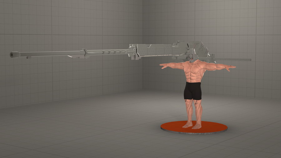 SFMLab • Buff Rail Gun Guy