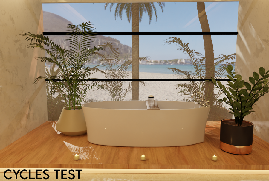 Open3dlab beach bathroom