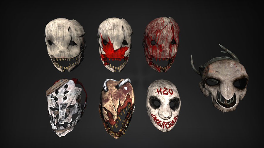 Dead skin mask. Маска траппера Dead by Daylight.