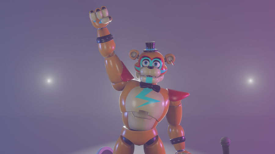 Open3DLab • Freddy (fnaf security breach)