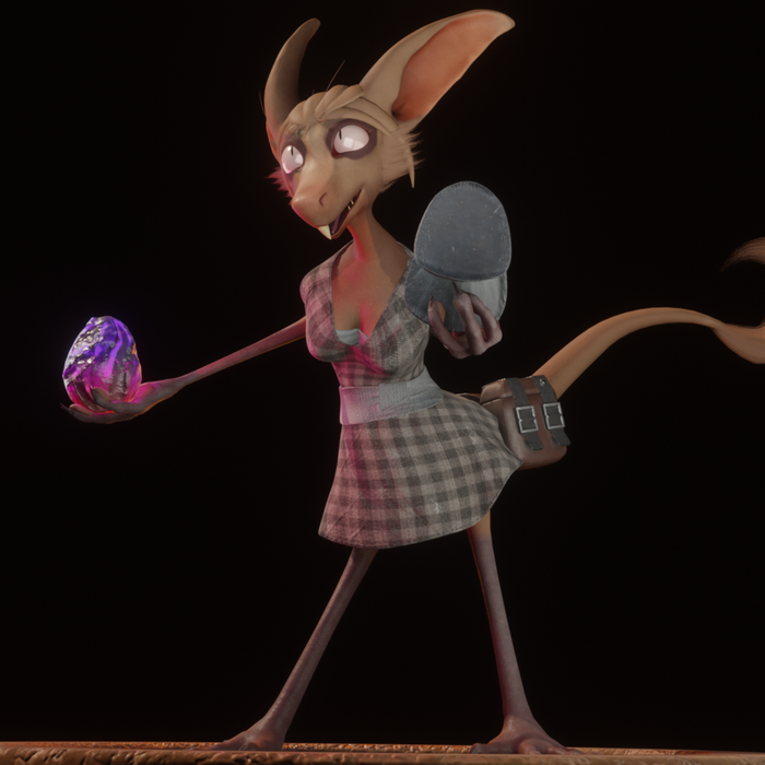 Anatomically correct Yinglet model v.02