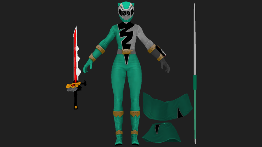 Open3DLab • power rangers legacy wars auto rig pro rigs