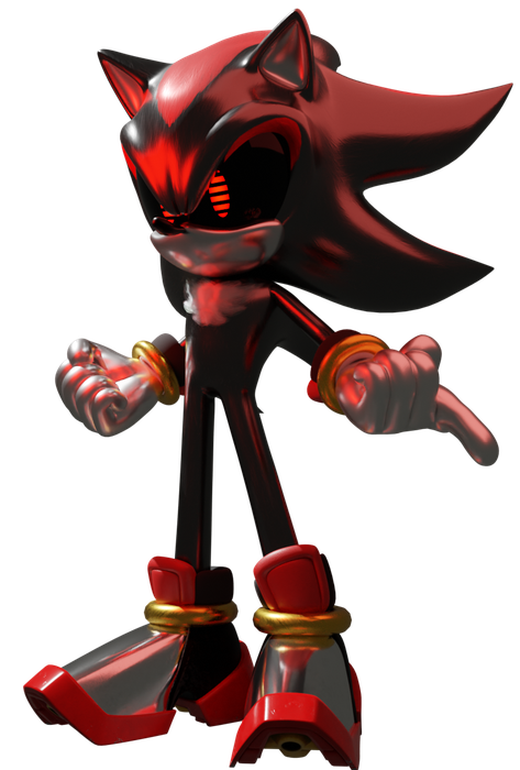 Shadow the Hedgehog Blender rig