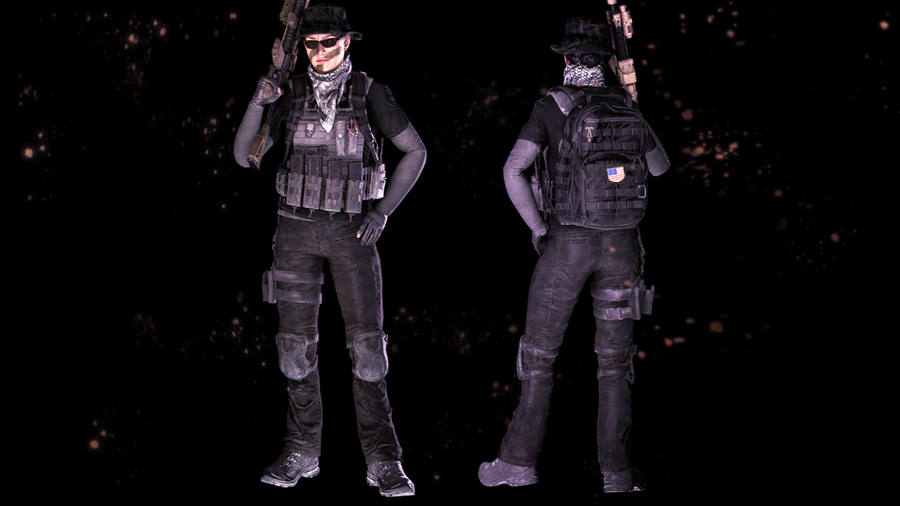 Tom Clancy's Ghost Recon: Wildlands - Nomad "Sparky" Female Player Character (Custom)
