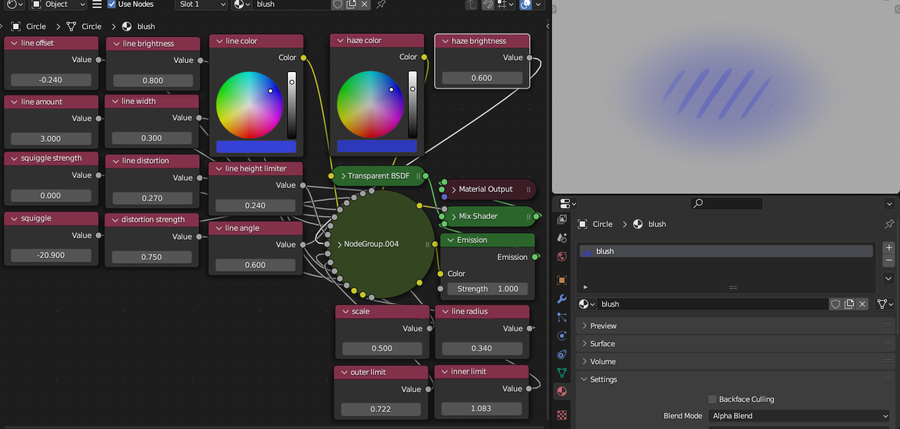 Procedural Blush