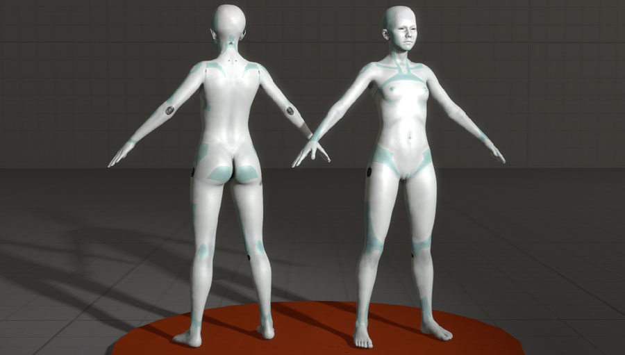 Kara - AX400 (Detroit: Become human)
