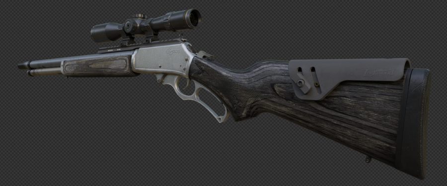 Open3DLab • MW2 2022 Weapons asset library