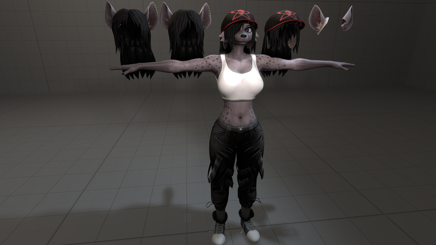 Mia - Hyena OC for SFM