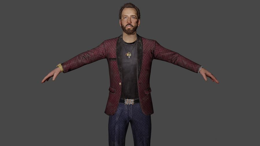 Open3DLab • Nicolas Cage - DBD