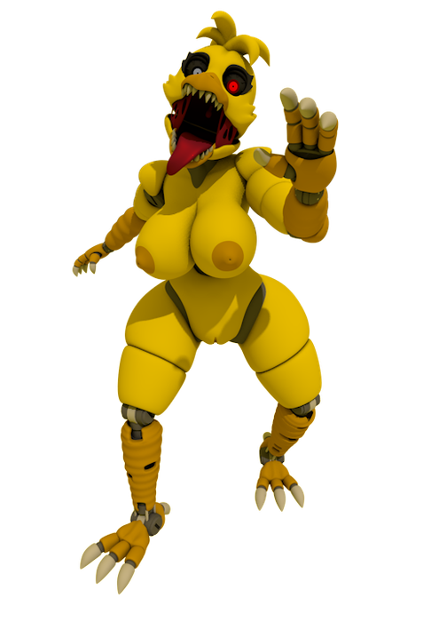 Nightmare Chica by sfmff2 -- Fur Affinity [dot] net