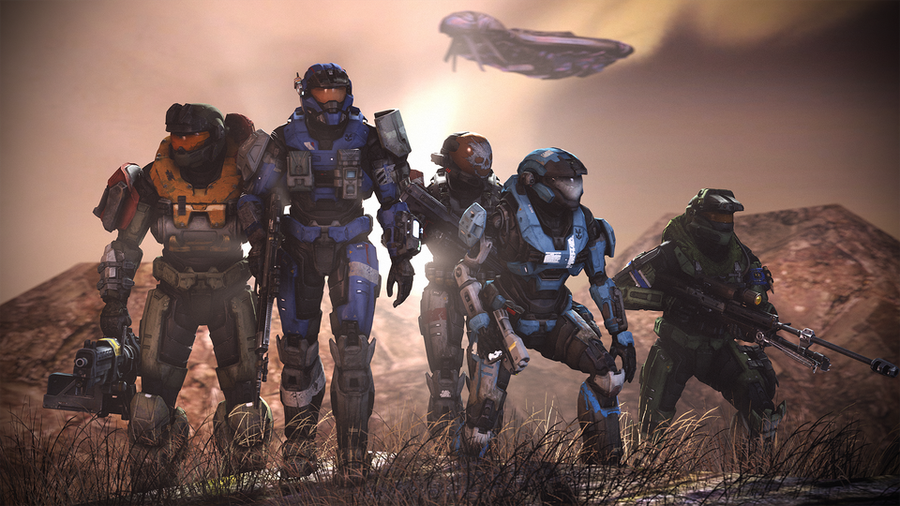 SFMLab Halo Reach Noble Team