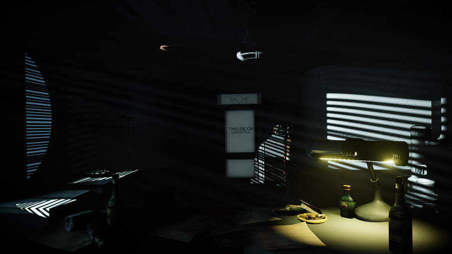 Bioshock: Infinite  Burial at Sea (DLC)  - Booker's office