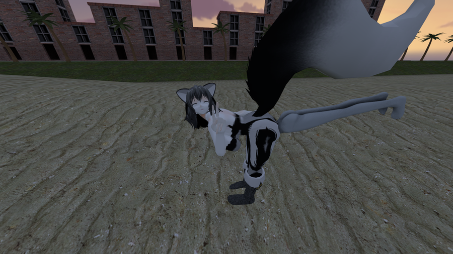 Furry skunk spray. [MMD] Skunk girl spraying 2. Скунс fart. Skunk Spray.