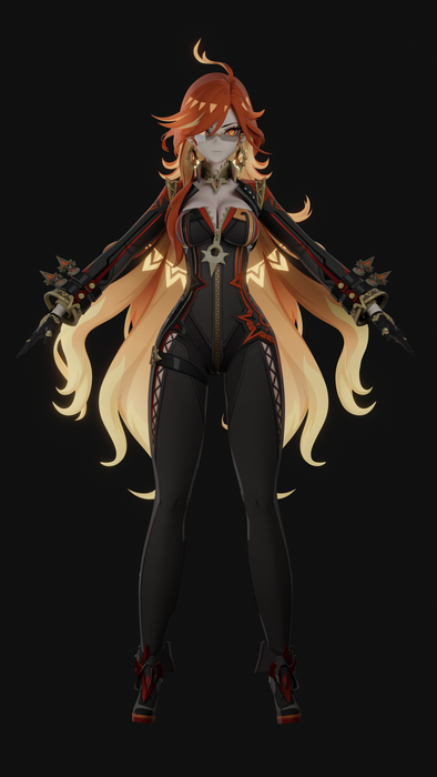 SmutBase \u2022 Mavuika - Genshin Impact
