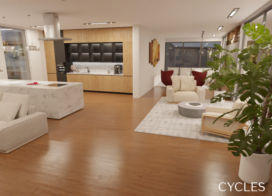 Open3DLab • Elegant Living Room