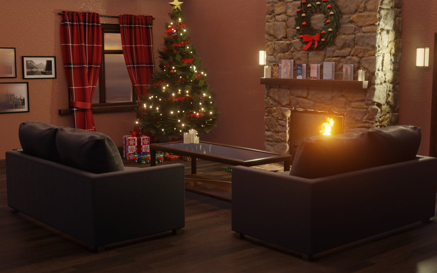 Open3DLab • Christmas room