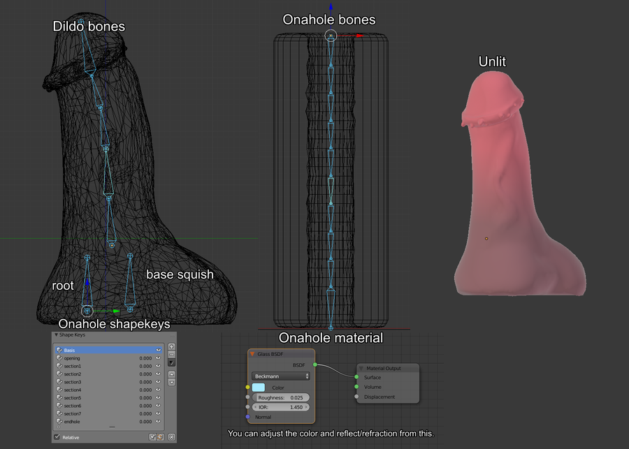 Demon Dildo and Onahole