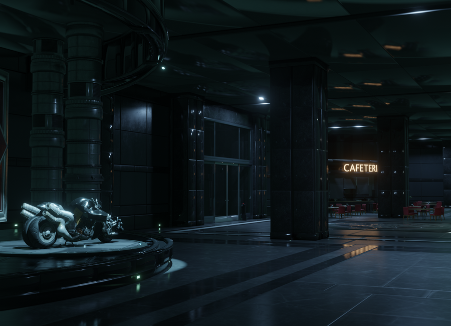 Open3DLab • Shinra Building Entrance - FF7 Remake