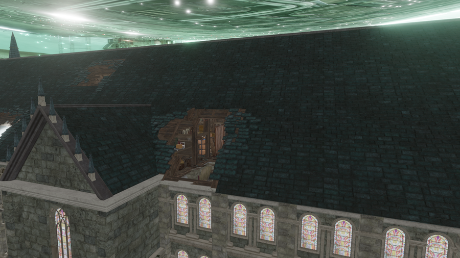 Sector 5 Slums Church - Final Fantasy 7 Remake